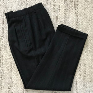 Ralph Lauren pleated & cuffed wool trousers